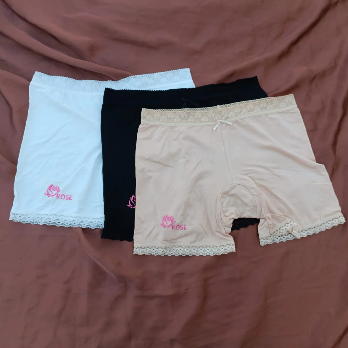 Lace Elastane Shorts — view 2
