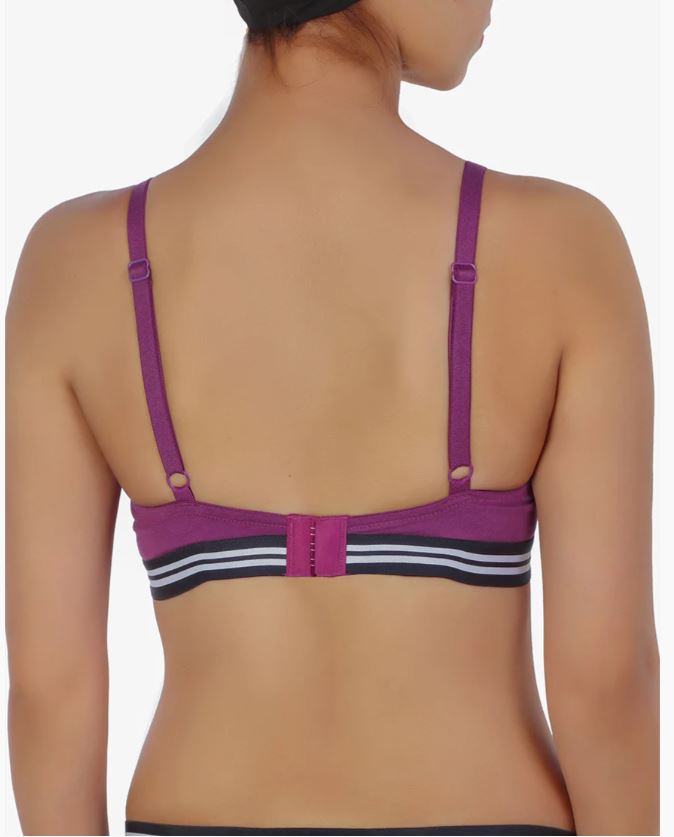 Lightly Padded Wirefree Bra with Full Coverage — view 2