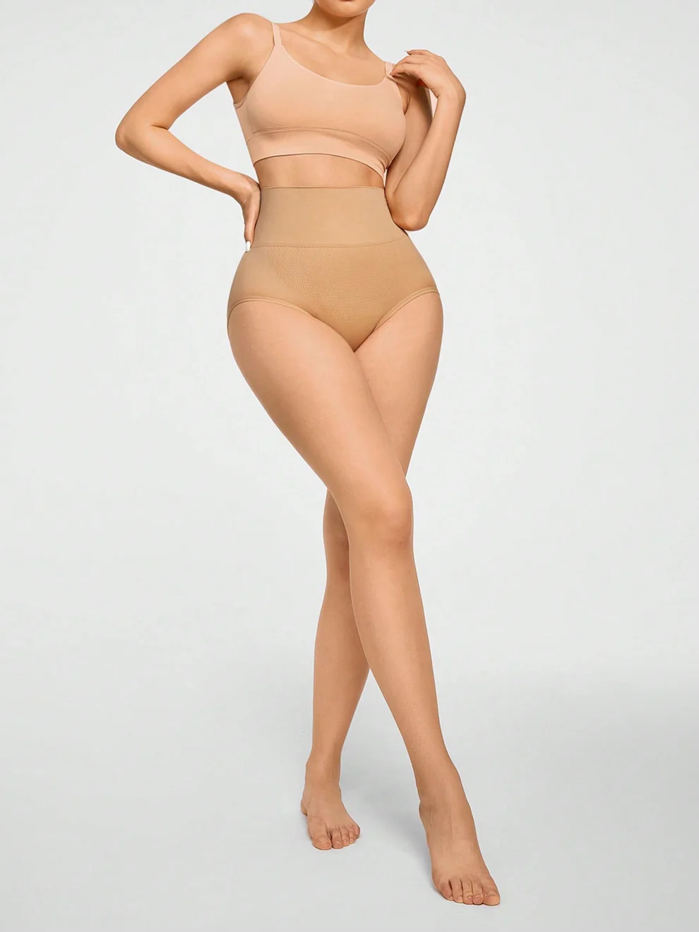 SHEIN SHAPE High Waisted Shapewear Panty — view 2