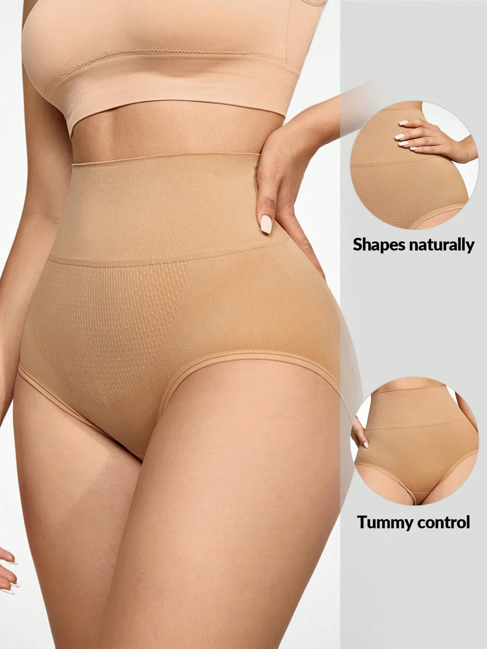 SHEIN SHAPE High Waisted Shapewear Panty