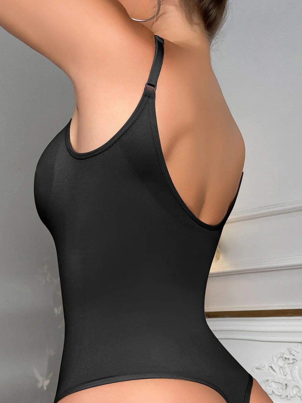 Solid Shapewear Bodysuit — view 2