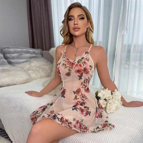 Celestiya Lace Net Lingerie — view 3