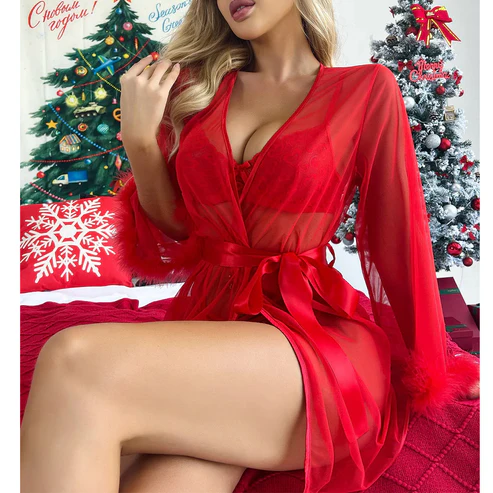 Serena Spark Nightgown Set – Only Gown. — view 3