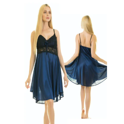 Empire 1-Piece Cedar Strap Short Nightie — view 4