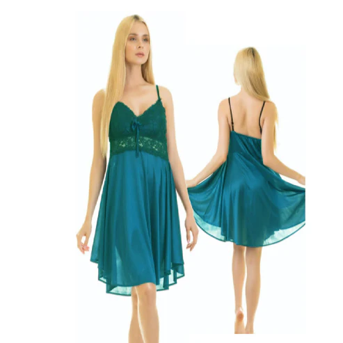 Empire 1-Piece Cedar Strap Short Nightie — view 2