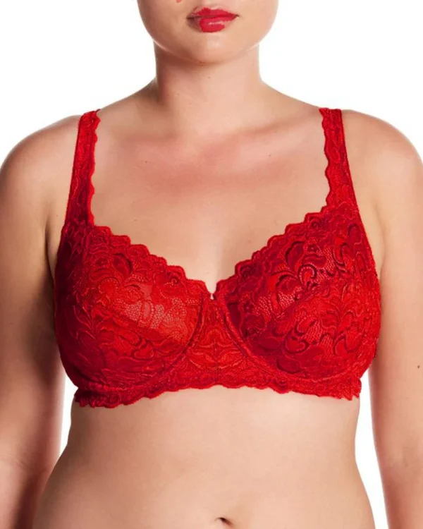 Bridal-Bra-Underwired-Red-Single-Padded-Bra