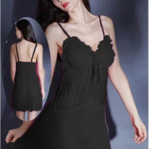 Front Zipper Style Short Lingerie