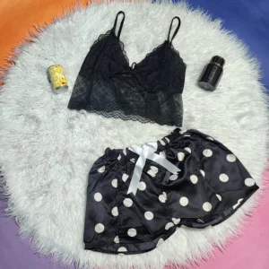 polka dot cami sets