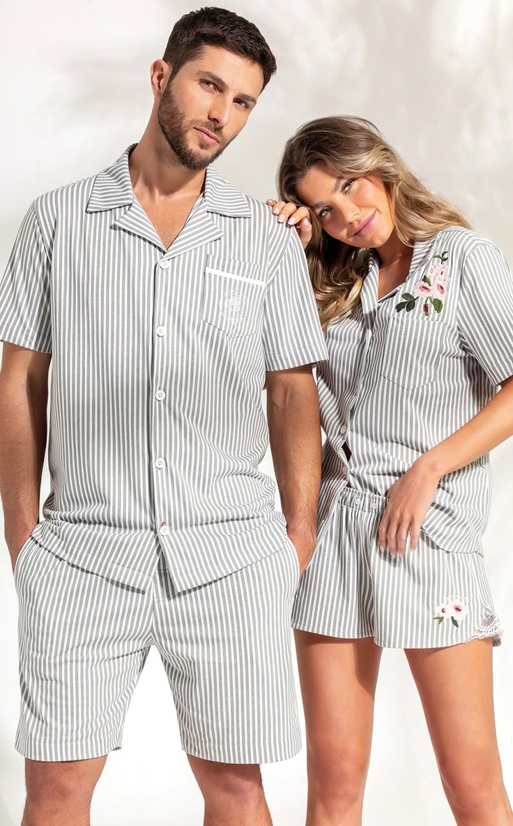 Summer night dress for couple