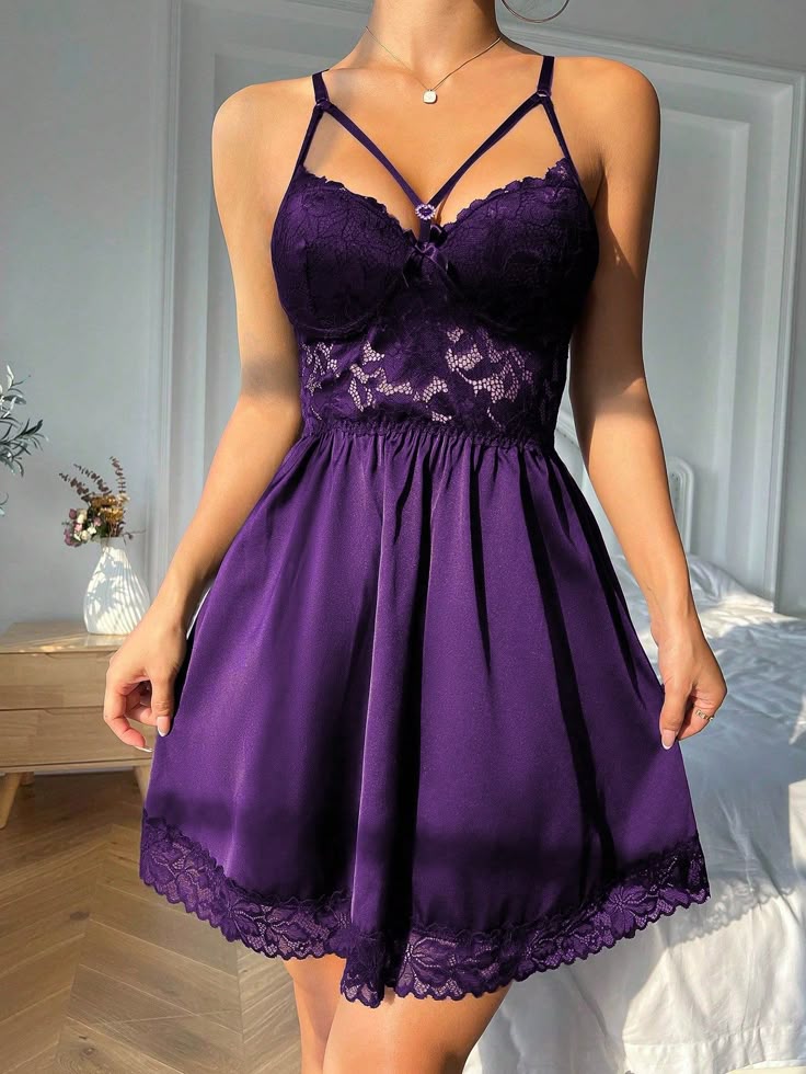 Lace Women's Night Dress