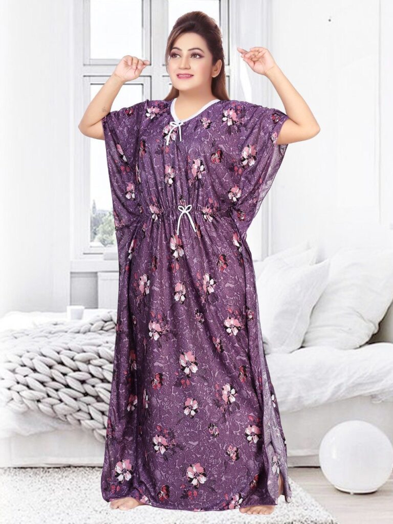 kaftan night dress for Pakistani Woman 