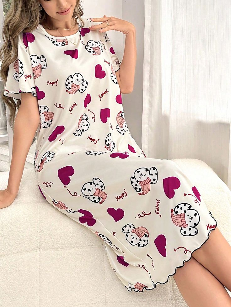 Short Sleeve Nightie