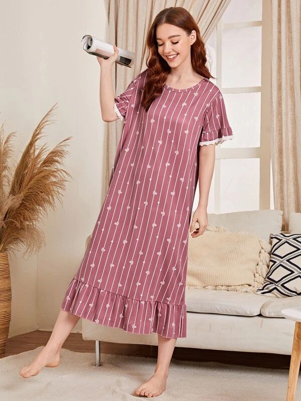 cotton night dress for girls 