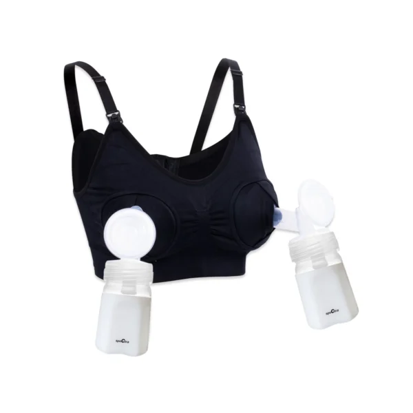 Black Breastfeeding bra