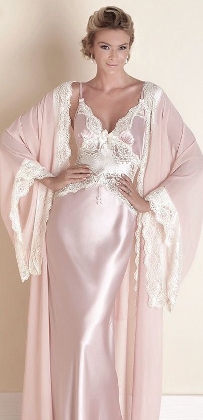 white bridal nightwear